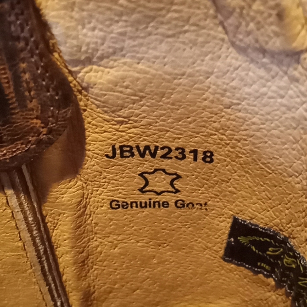 Gorgeous JB Dillon Western Cowboy Boots Size 8.5 - Picture 6 of 7